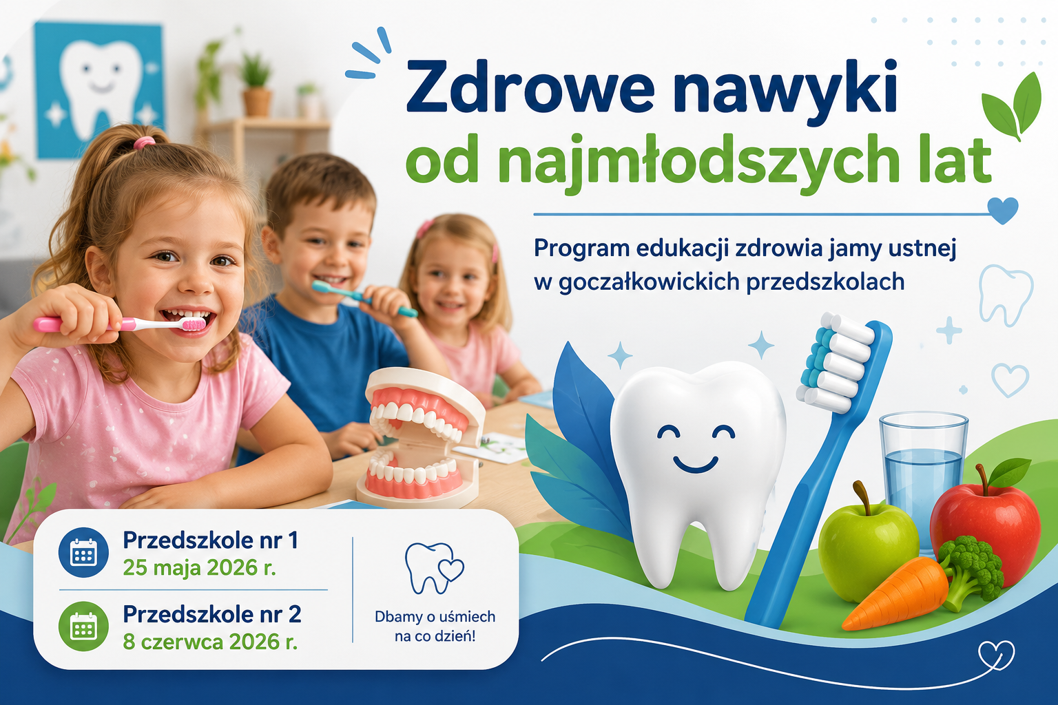 Grafika z informacjami o programie