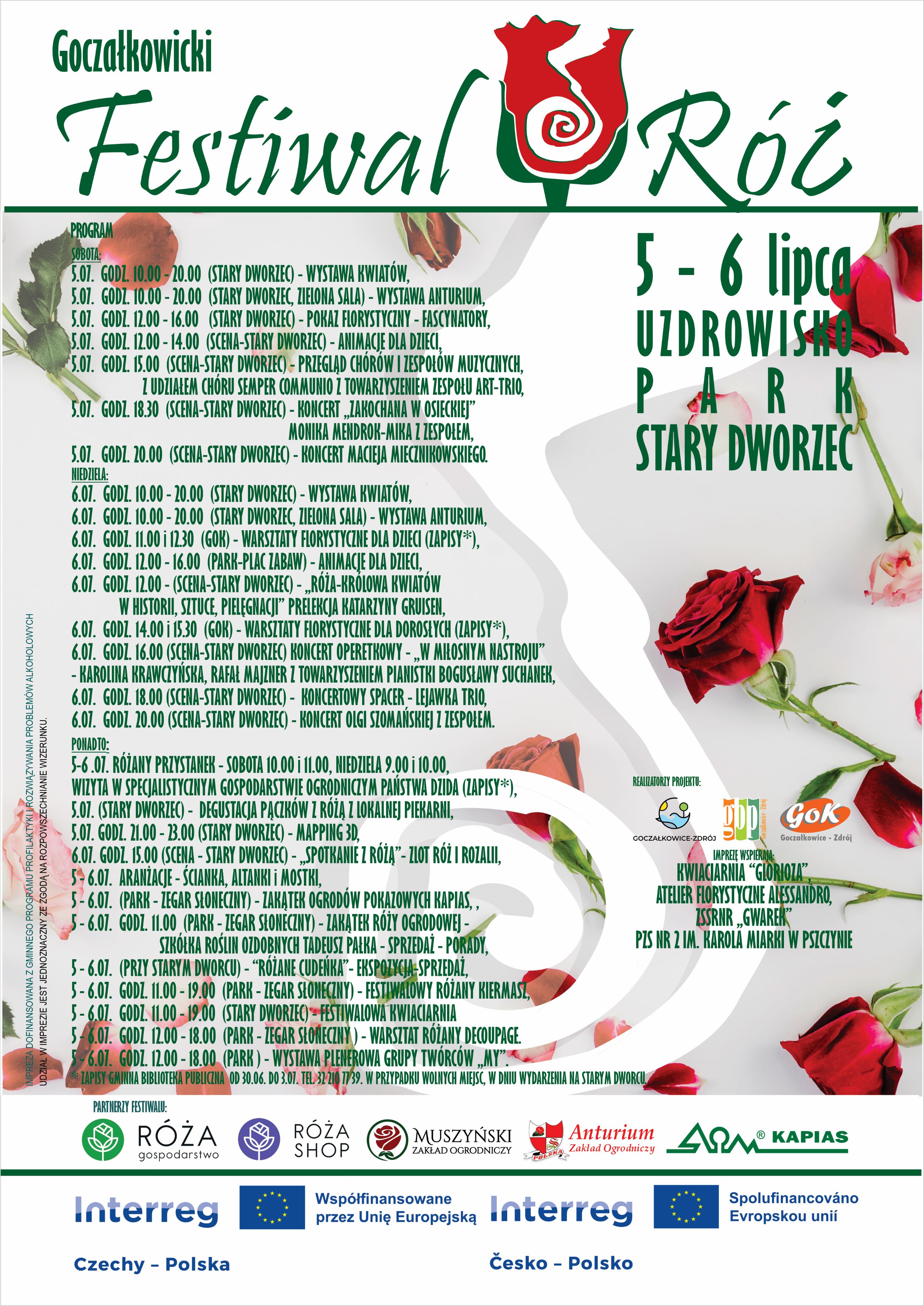 Plakat z informacjami o wydarzeniu