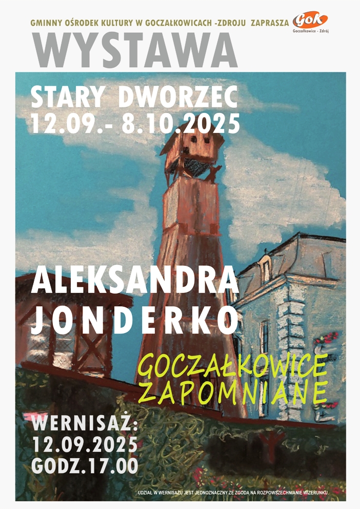 Plakat z informacjami o wydarzeniu