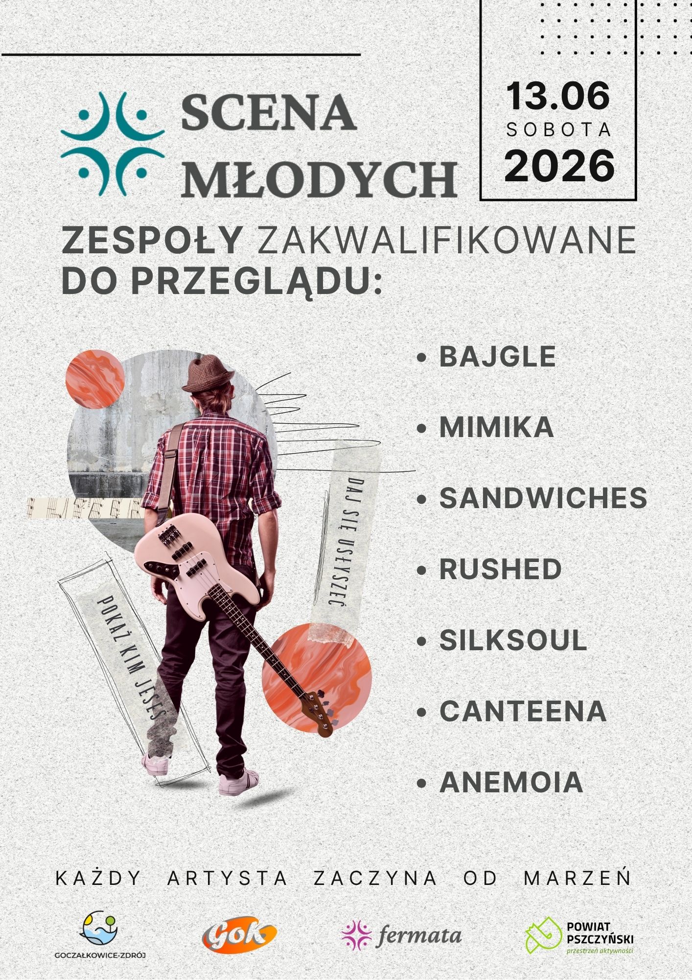 Plakat z informacjami o wydarzeniu