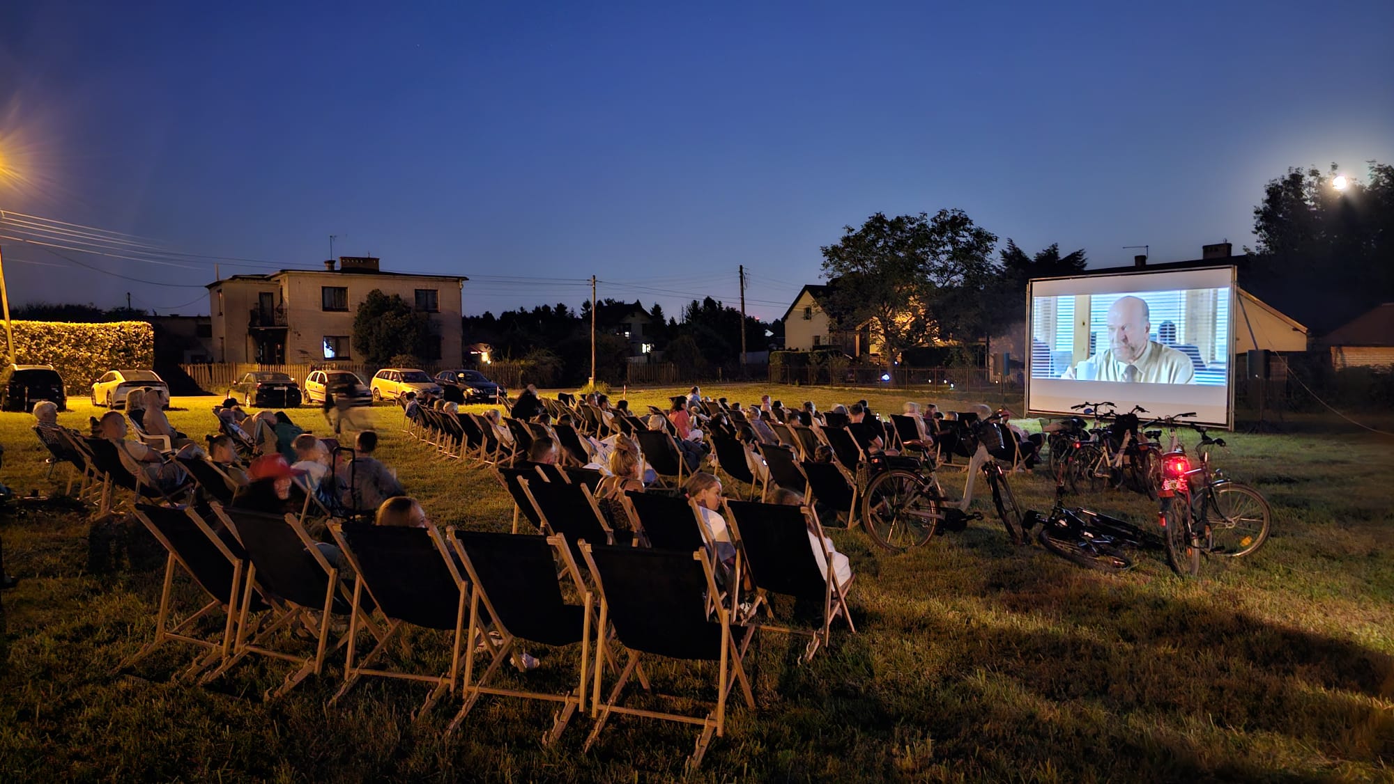 Kino plenerowe na Kolonii Brzozowej